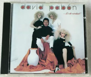 DAVID PABON /...ES DE VERDAD ! CD 1989 TH RODVEN US LATIN SALSA RARE OOP VHTF - Picture 1 of 8