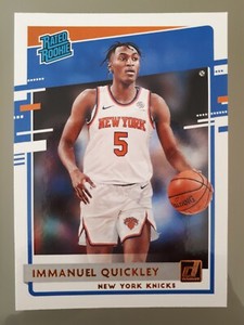 2020-21 Panini Donruss Immanuel Quickley RC #213 Rated Rookie NBA Basketball