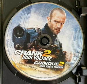 Crank: High Voltage (DVD, 2009, Canadian WS Bilingual) ** Disc Only ** - Picture 1 of 1
