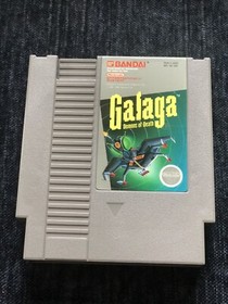 Galaga NES Cartridge, Manual & Sleeve