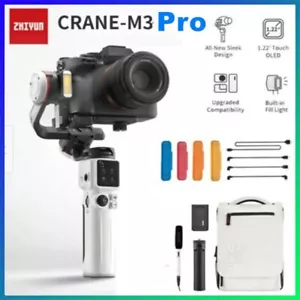 ZHIYUN Crane M3 Pro 3-Axis Gimbal Stabilizer for Mirrorless Cameras Smartphones - Picture 1 of 12