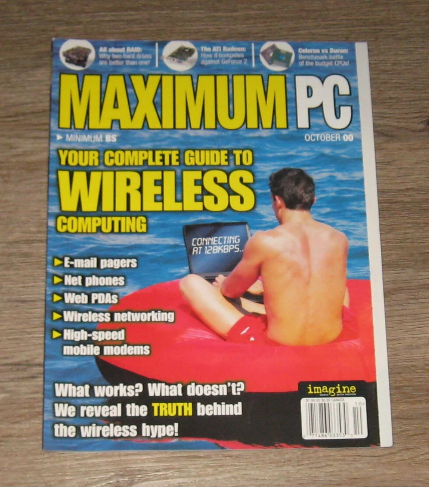 Maximum PC Computer magazine October 2000 Guide To Wireless Computing - Image 1 of 1