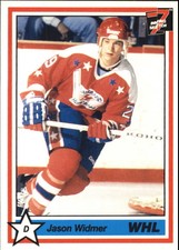 1990-91 7th Inning Sketch WHL #136 Jason Widmer