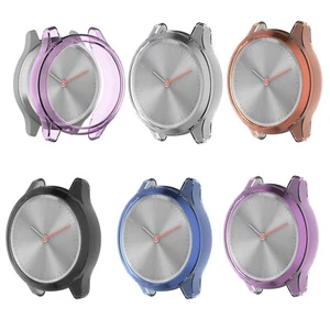 For Garmin Vivomove 3S / Move3S Transparent TPU Watch Cover Protective Case Skin - Picture 1 of 17