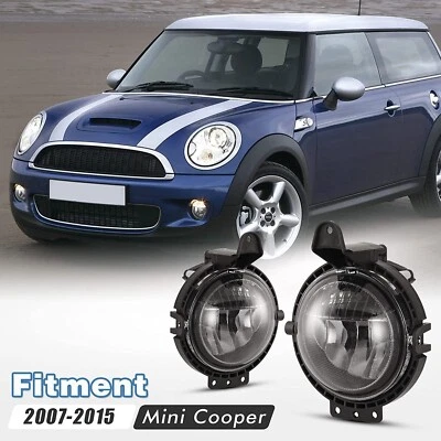 Conjunto de par de luces antiniebla Fit Mini Cooper 2007-2015 izquierda y derecha Foto 1 de 4