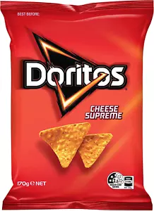 Doritos Corn Chips Cheese Supreme Share Pack 170G - Picture 1 of 12