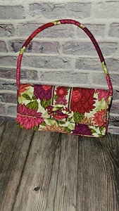 VERA BRADLEY KNOT JUST A CLUTCH HELLO DAHLIA PURSE- RETIRED - Picture 1 of 5