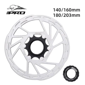 Rotor de freno de disco con bloqueo central para bicicleta MTB 140 160 180 203 mm - Imagen 1 de 16