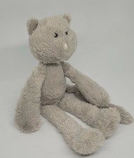 Jellycat Small Grey Chimboo Kitten Cat Soft Toy Plush Comforter Retired Rare