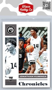 2021  Panini Chronicles Draft Picks -  Jonathan Kuminga #5 Warriors