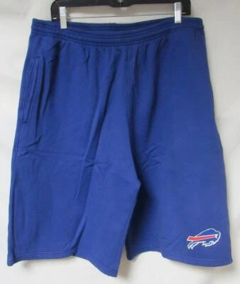 Shorts de lã Buffalo Bills masculino grande e alto tamanho 1X 2X ou 3X BB 209 - Imagem 1 de 3
