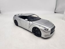 New-Ray Nissan GT-R (2009) 1/24 Scale Grey Diecast