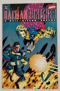 Vintage 1994 DC Comics Marvel Comics Batman Punisher Lake of Fire - Picture 1 of 2