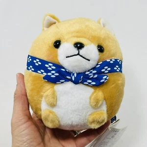Amuse Namco Kororin Mameshiba Mametaro Brothers Dog Plush Toy Sound Roll Battery - Picture 1 of 12