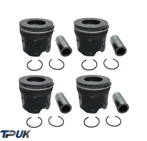 Piston For Ford Mondeo Transit 2.0 2000-2007 Standard Size Per 4 1349797 1201216 - Picture 1 of 12