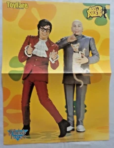 Austin Powers Dr Evil promo poster McFarlane Toys 1999 Mike Myers Toyfare 13"x10 - Picture 1 of 2