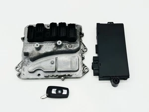 BMW X5 35iX E70 2011-2013 N55 ENGINE CONTROL UNIT ECU KIT DME 7629609 - Picture 1 of 8