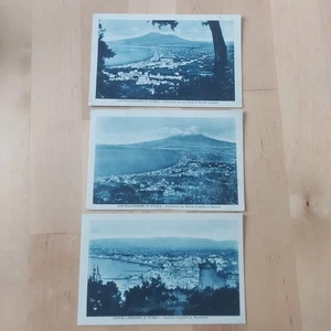Lotto 3 Cartoline vintage Castellammare di Stabia Vesuvio Cobruiso Panorama - Imagen 1 de 8