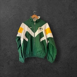 Reebok - NFL Authentic Pro Line Green Bay Packers Jacket - Mens Small - Picture 1 of 8