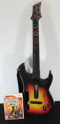 RedOctane Guitar Hero 95455.805 Sunburst Guitar (Nintendo Wii) + Legends of Rock - Image 1 of 4