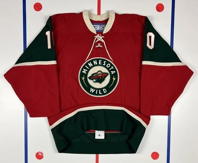 Camiseta deportiva de hockey Marian Gaborik Minnesota Wild Reebok 6100 auténtica de la NHL talla 48 Foto 1 de 4