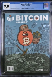 Bitcoin Magazine #33 The Halving Issue Spring 2024 Graded CGC 9.8 - Picture 1 of 2
