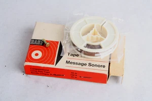 Vintage BASF Tonband Brief Nachrichtenrolle 60er Jahre Post verpackt unbenutzt/versiegelt Rolle - Bild 1 von 4