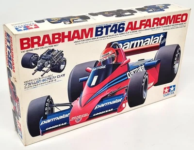 Tamiya 1/20 Brabham BT46 Alfa Romeo N. Lauda J. Watson Plastic Model Car Kit - Image 1 of 4