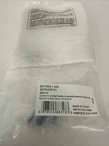 Belwith Keeler B076641-SN Monarch 3-7/8" Cabinet Handle Satin Nickel - Picture 1 of 3