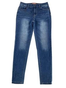 Wax Jean Butt I Love You Jeans Womens 7 Blue Skinny Mid Rise Stretch Denim Pants - Picture 1 of 12