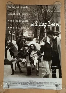 Singles (1992) Filmplakat 23 x 35" S/S Bridget Fonda Matt Dillon Eddie Vedder - Bild 1 von 1