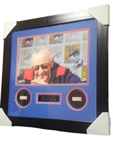 Stan Lee Autogramm Marvel Legende signed 11x14 Foto gerahmt und mattiert Beckett - Bild 1 von 8