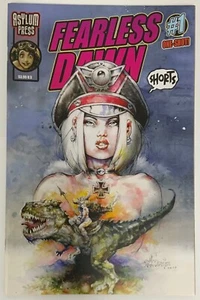 Fearless Dawn Shorts 1 Cover B Asylum Press Steve Mannion One-Shot - Picture 1 of 2