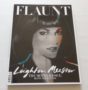 Leighton Meester Flaunt Magazine December 2012 New - Picture 1 of 4