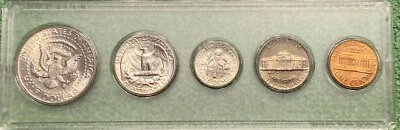 1964-D KENNEDY HALF MINT SET - UNC - IN HOLDER - L@@K AT PICTURES!!!!!  #6719 - Image 1 of 2