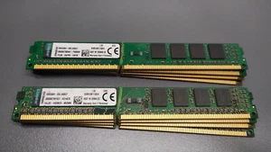 8x Desktop 4GB DDR3 kingston KVR16N11S8/4 PC3-12800U - Foto 1 di 2