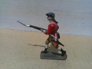Authenticast Erie HE, soldato della rivoluzione britannica americana, 54 mm piombo dipinto, TT - Foto 1 di 2