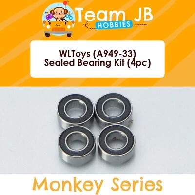 WLToys (A949-33) 4 piezas - 4x8x3 - rodamientos de bolas A949 A959 A969 A979 K929 Foto 1 de 2