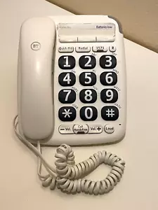Telephone BT Big Button Untested / Prop/ Spare / Repair - Photo 1/10