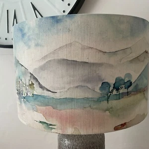 New Lampshade Handmade in UK - Voyage Maison Russet Shores Fabric - Picture 1 of 2