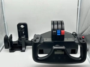 Logitech Flight Yoke Throttle System - Black - Picture 1 of 7