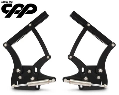 1967-70 Ford Mustang Eddie Motorsports MS149-81MB Billet Aluminum Hood Hinges - Image 1 of 4