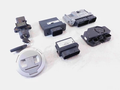 2011-2016 BMW K1600GT K1600GTL ECM ECU CDI Ignition Switch Gas Cap Lock Key Set - Image 1 of 4