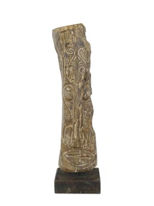 Figur Statue Dekoration Holzfigur Maske 113 cm hoch aus Massivholz (6627) - Picture 1 of 5