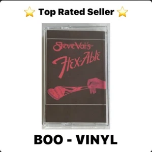 Steve Vai - Flex-Able Cassette Tape Hard Rock Ex / Mint - Imagen 1 de 7