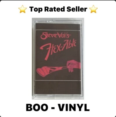 Steve Vai - Flex-Able Cassette Tape Hard Rock Ex / Mint - Image 1 of 4