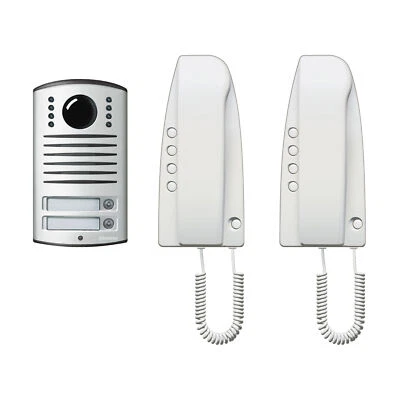 Kit Citofono e Pulsantiera Bifamiliare 2 Interni + 1 Esterno BTicino 363221 - Immagine 1 di 4