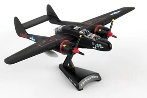 POSTAGE STAMP (PS5334-2) USAAF P-61 "BLACK WIDOW" 1:120 SCALE DIECAST MODEL - Imagen 1 de 10