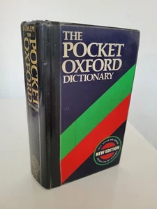 The Pocket Oxford Wörterbuch Buch Hardcover Neuauflage 1984 7. Auflage Vintage - Bild 1 von 5