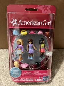 American Girl Mega Blocks Downtown Style Collection 48 PCS New Inperfect Pack - Picture 1 of 8